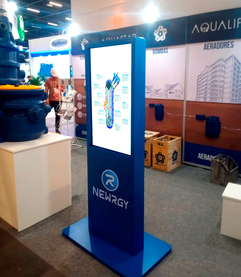 NEWRGY e o Impacto do Totem Digital Interativo em Feiras